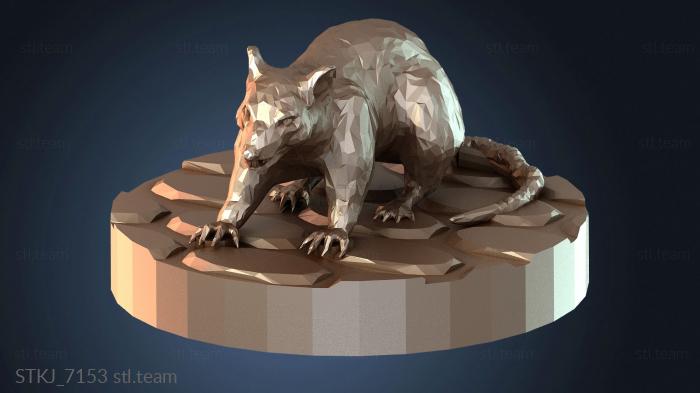 Статуэтки животных Крыса Быстрая