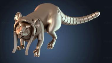 3D модель Крысолюды Гигантские Крысы Альфа (STL)