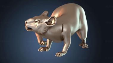 3D model Ratmen Giant Rats Dread (STL)