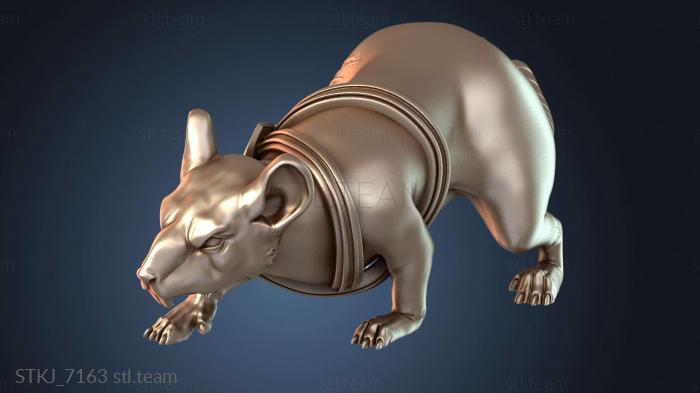 Статуэтки животных Крысолюды Гигантские Крысы Элита