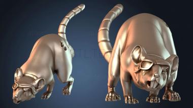 3D модель Крысолюды Гигантские Крысы Дикие (STL)