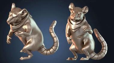 3D модель Крысолюды Гигантские Крысы Ревун (STL)