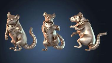 3D модель Крысолюды Гигантские Крысы Дикие (STL)