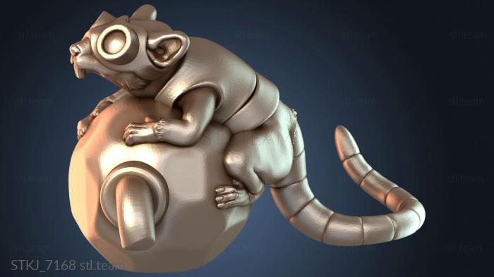 Статуэтки животных Крысолюды Оружие Миномёт Приятель