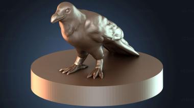 3D модель Ворон Тихий (STL)