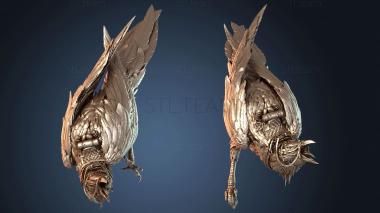 3D model Raven Saddle (STL)