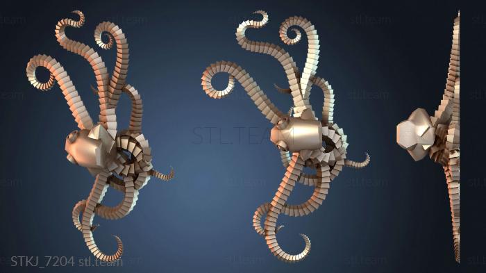 Статуэтки животных Риф Осьминог Глубокий