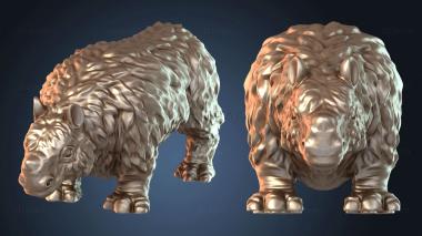 3D модель Носорог (STL)