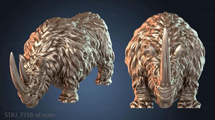 Статуэтки животных Рогатый носорог