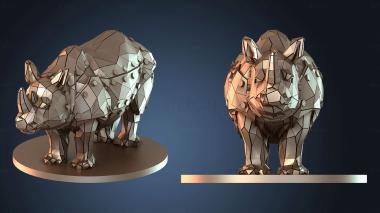 3D model Rhino Mech (STL)