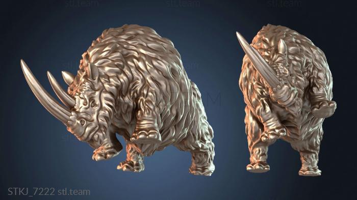 Статуэтки животных Рино Квейк