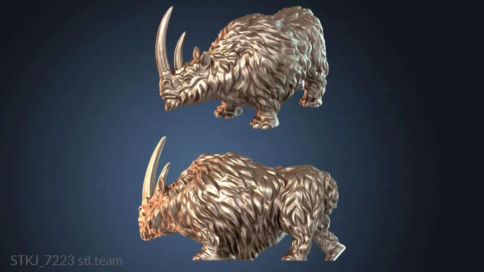 Статуэтки животных Носорог Сильный