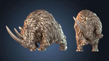 3D модель Шторм носорогов (STL)