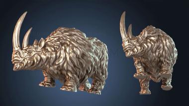 3D модель Носорог (STL)