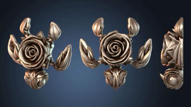 3D модель Розовая змеехвостка-пепелюшка (STL)