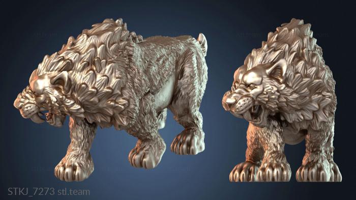 Статуэтки животных Саблезубый тигр