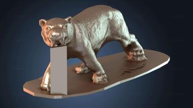 3D модель Саблезубый тигр (STL)