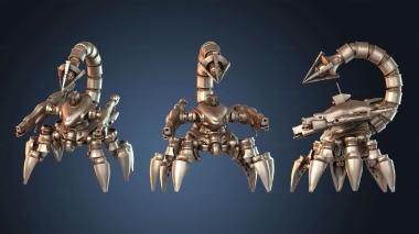 3D модель Скорпион-страж (STL)