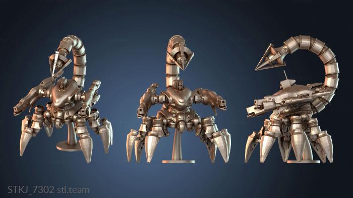 Статуэтки животных Стенд «Скорпион-стража»