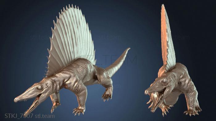 Статуэтки животных Древний секодонтозавр