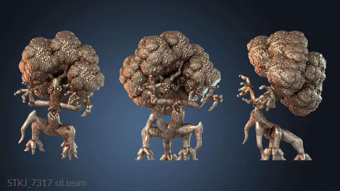 Статуэтки животных Разумное дерево, бегущее