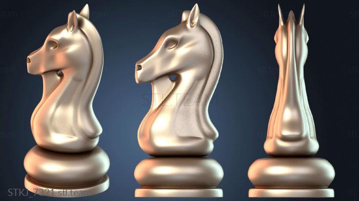 Статуэтки животных Шахматы Лошадь