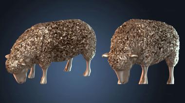 3D модель Овца (STL)