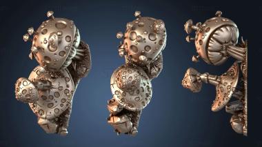 3D модель Прыжки по грибам (STL)