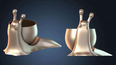 3D модель Горшок для улиток (STL)