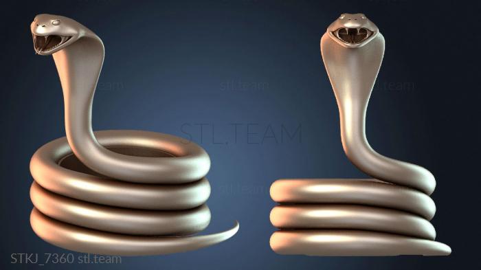 Статуэтки животных Змеиный горшок