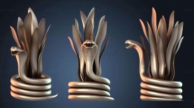3D модель Змеиный горшок Другое (STL)