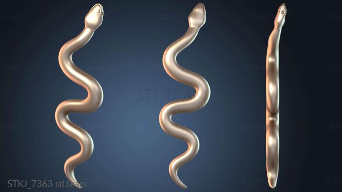 Статуэтки животных Змеи Тьма