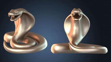 3D модель Змеи Ксено (STL)