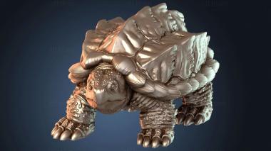 3D model Snapping Turtle Back (STL)