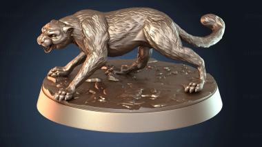 3D модель Снежные барсы (STL)