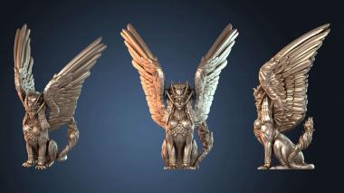 3D модель Сфинкс (STL)