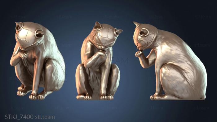 Статуэтки животных Паук-кот Майлз Моралес