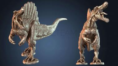 3D модель Спинозавр (STL)