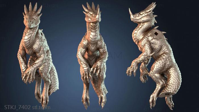 Статуэтки животных Драконы Шипохвосты