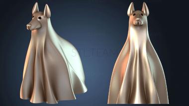 3D модель Жуткий пес Доберман (STL)