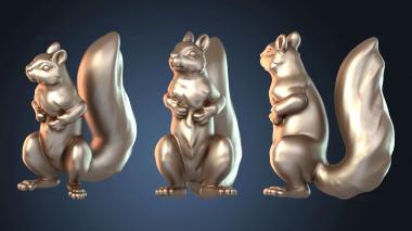 3D модель Беличий литник (STL)