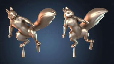 3D модель Белка-литник невидимый (STL)