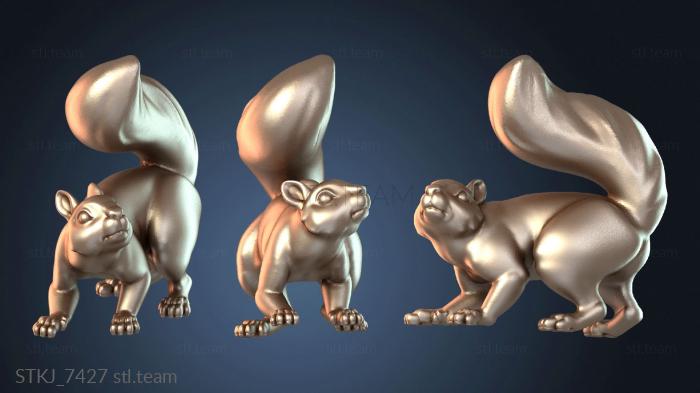 Статуэтки животных Наблюдатель за белками