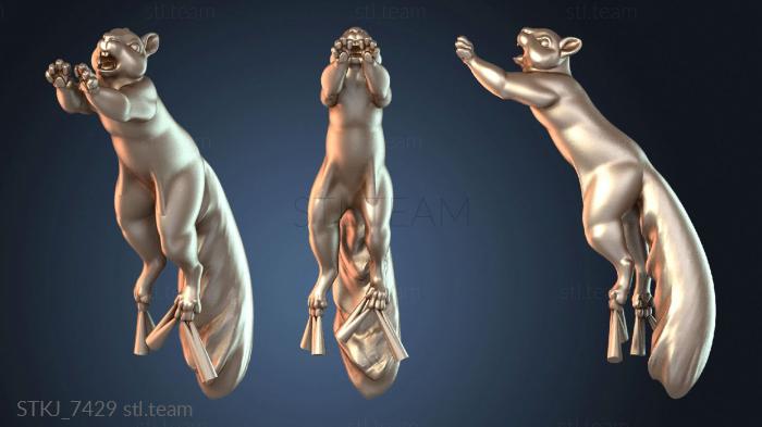 Статуэтки животных Молодая белка-спрю