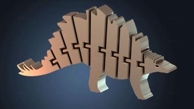 3D модель Стегозавр Валиант (STL)