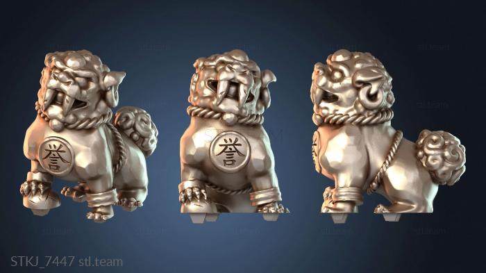 Статуэтки животных Каменные львы