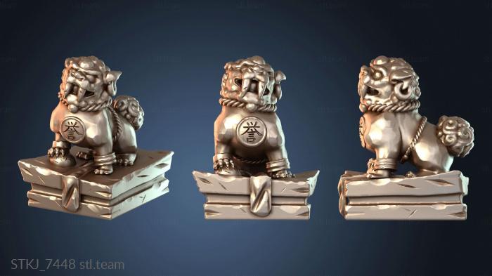 Статуэтки животных Страж каменных львов
