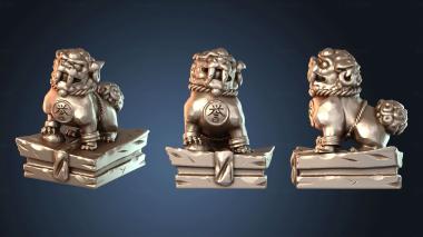 3D модель Страж каменных львов (STL)