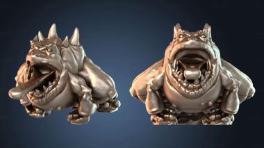 3D модель Болотная лягушка Альфа (STL)