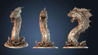 3D модель Буря Морской Змей Один (STL)